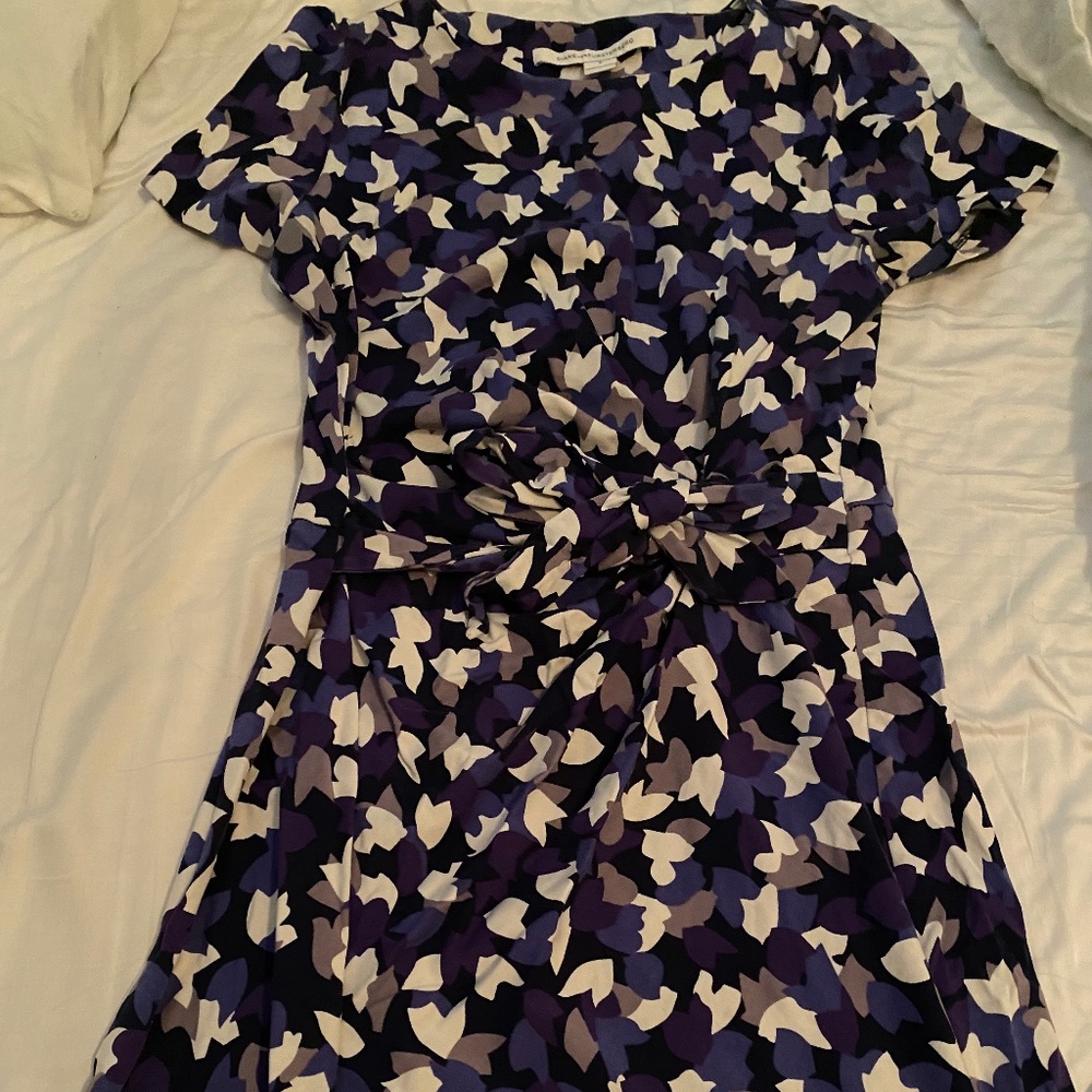 Diane Von Furstenburg dress faux wrap